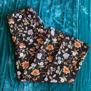 Floral Flared Pants
